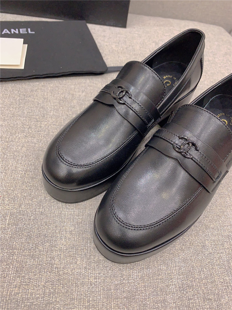 Ch**el new thick sole loafers
