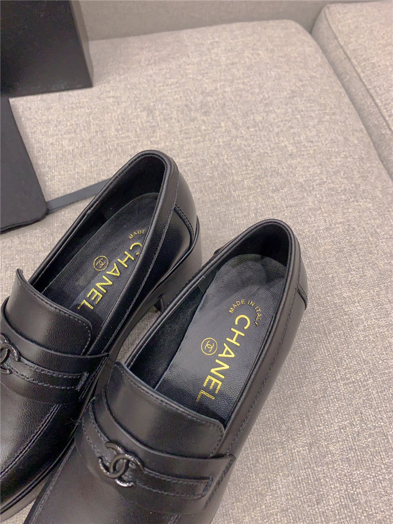 Ch**el new thick sole loafers