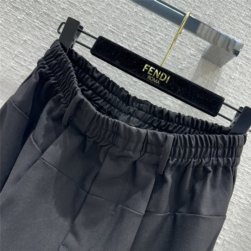 F**di pleated casual trousers