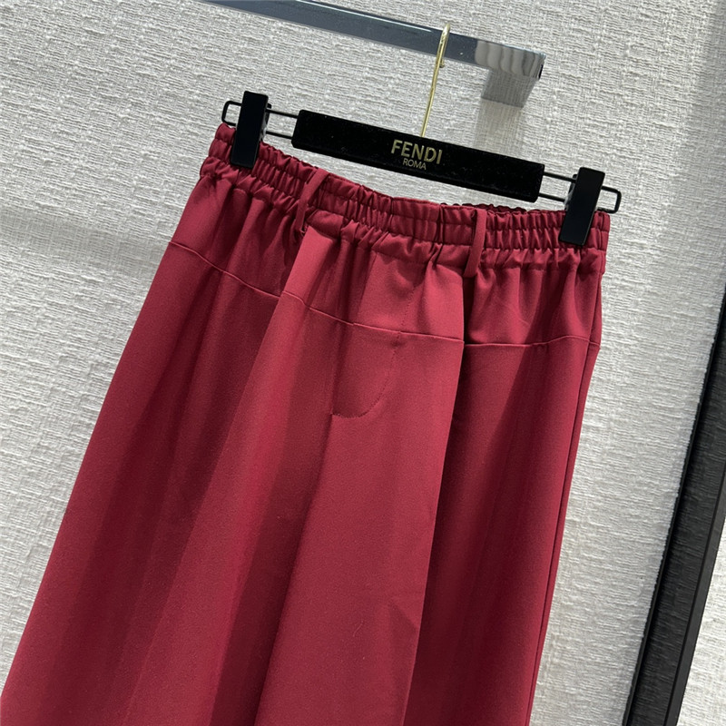 F**di pleated casual trousers