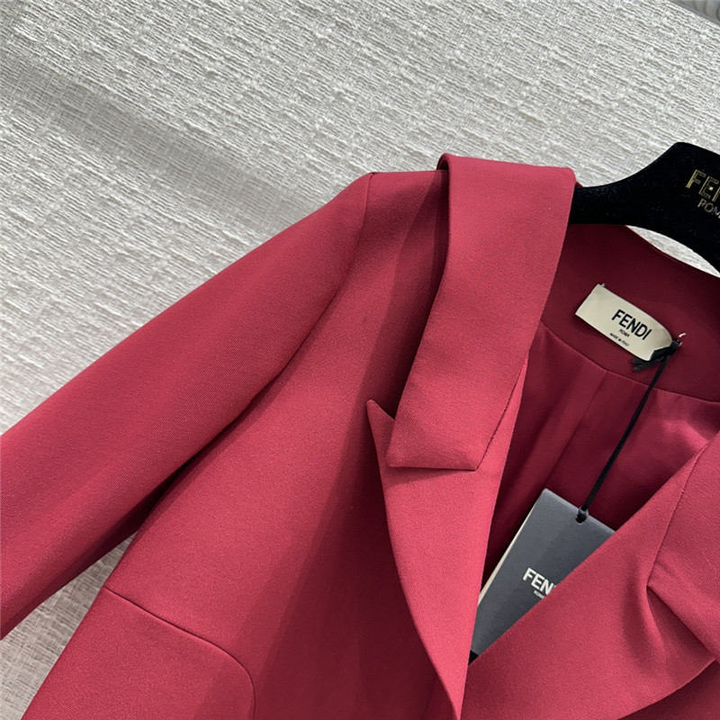 F**di tiered lapel blazer