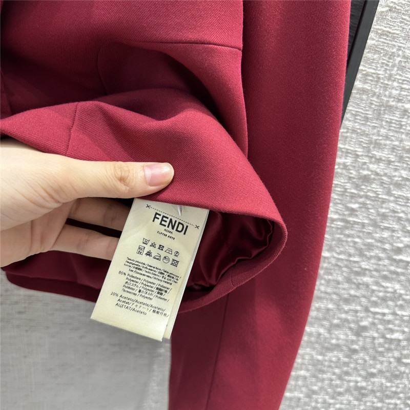 F**di tiered lapel blazer