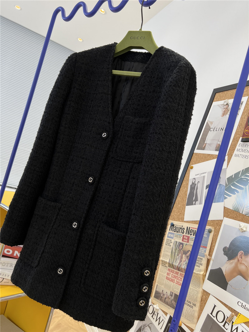 Gvc*1 wool melange jacket