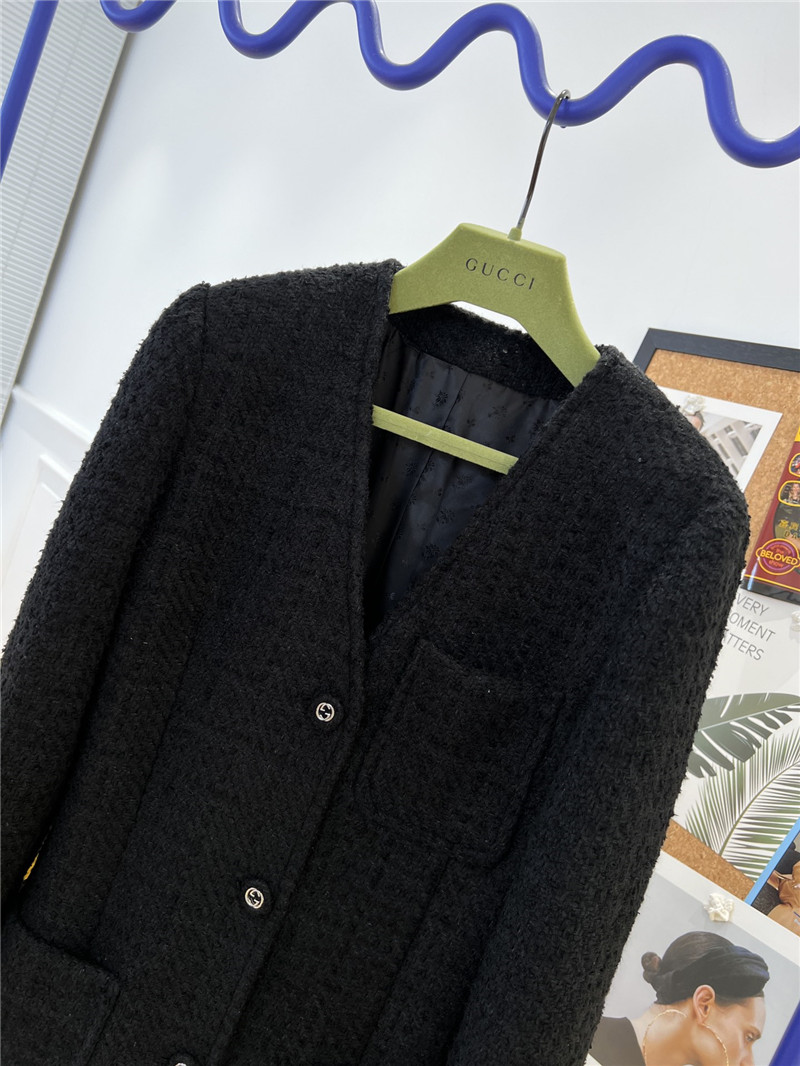 Gvc*1 wool melange jacket