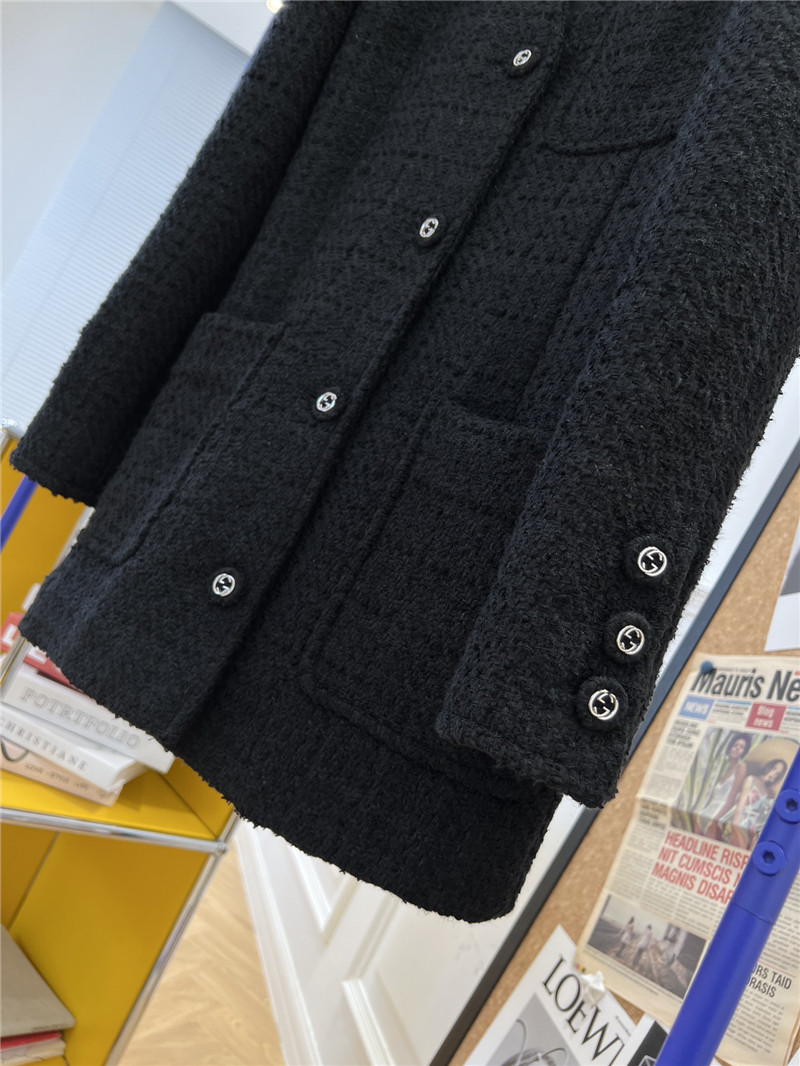 Gvc*1 wool melange jacket