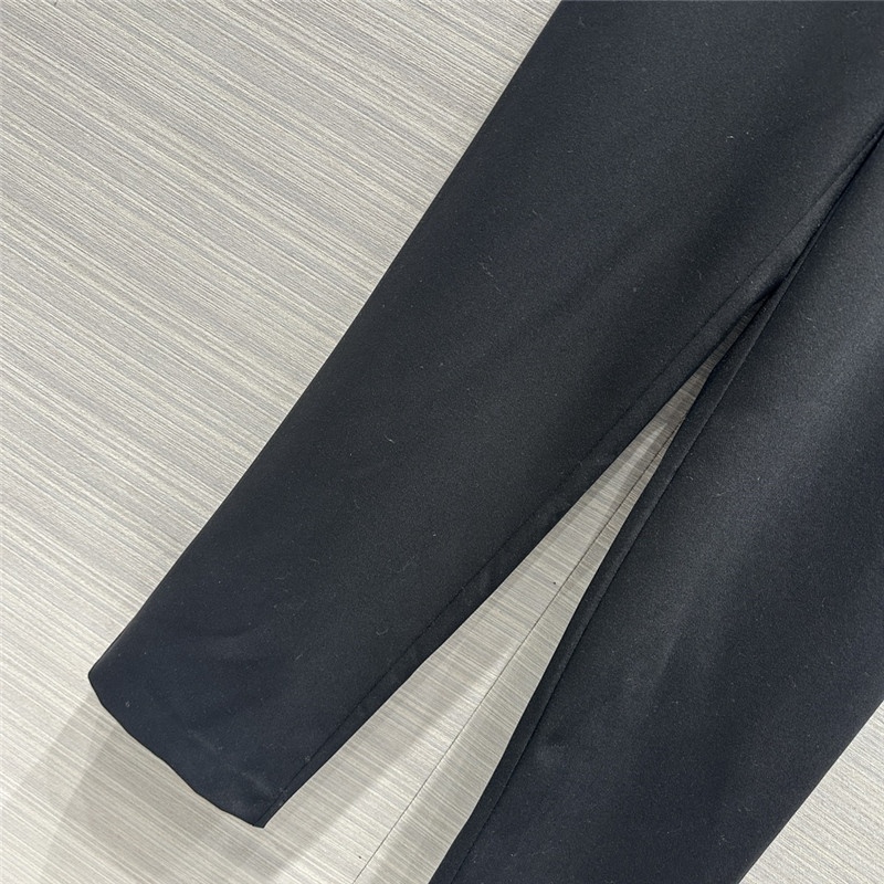 A1exa*der wang worsted fabric straight suit trousers