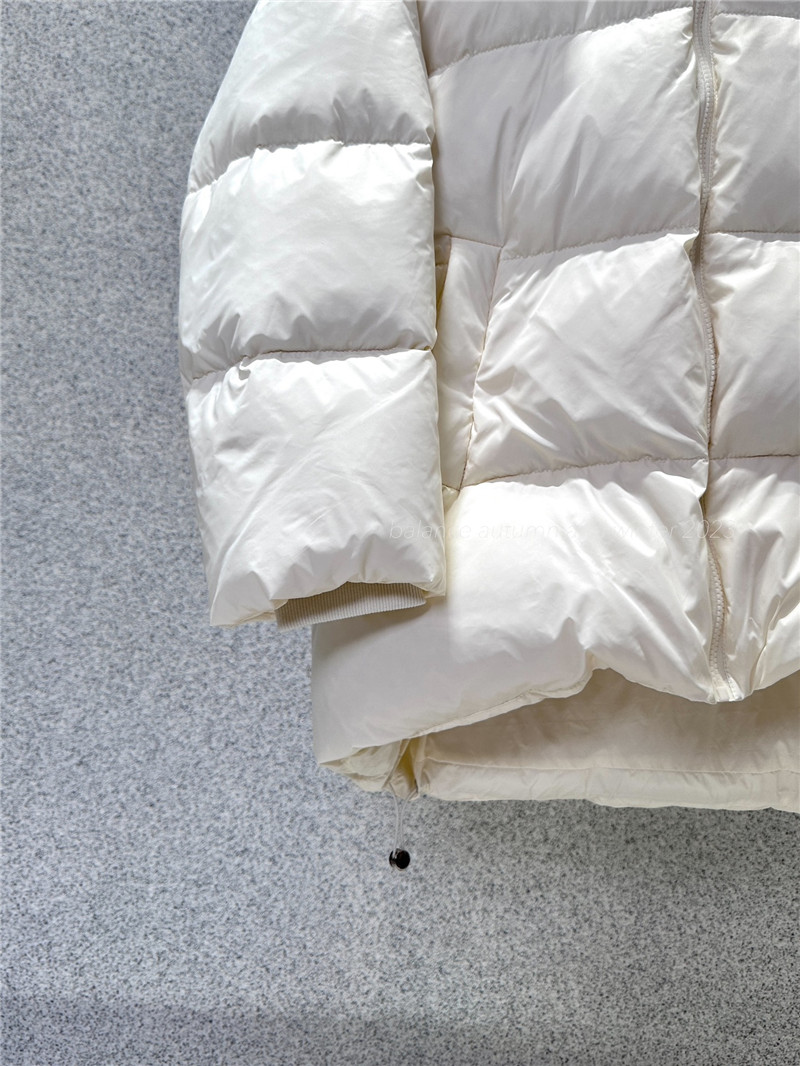 jil sander hooded down jacket