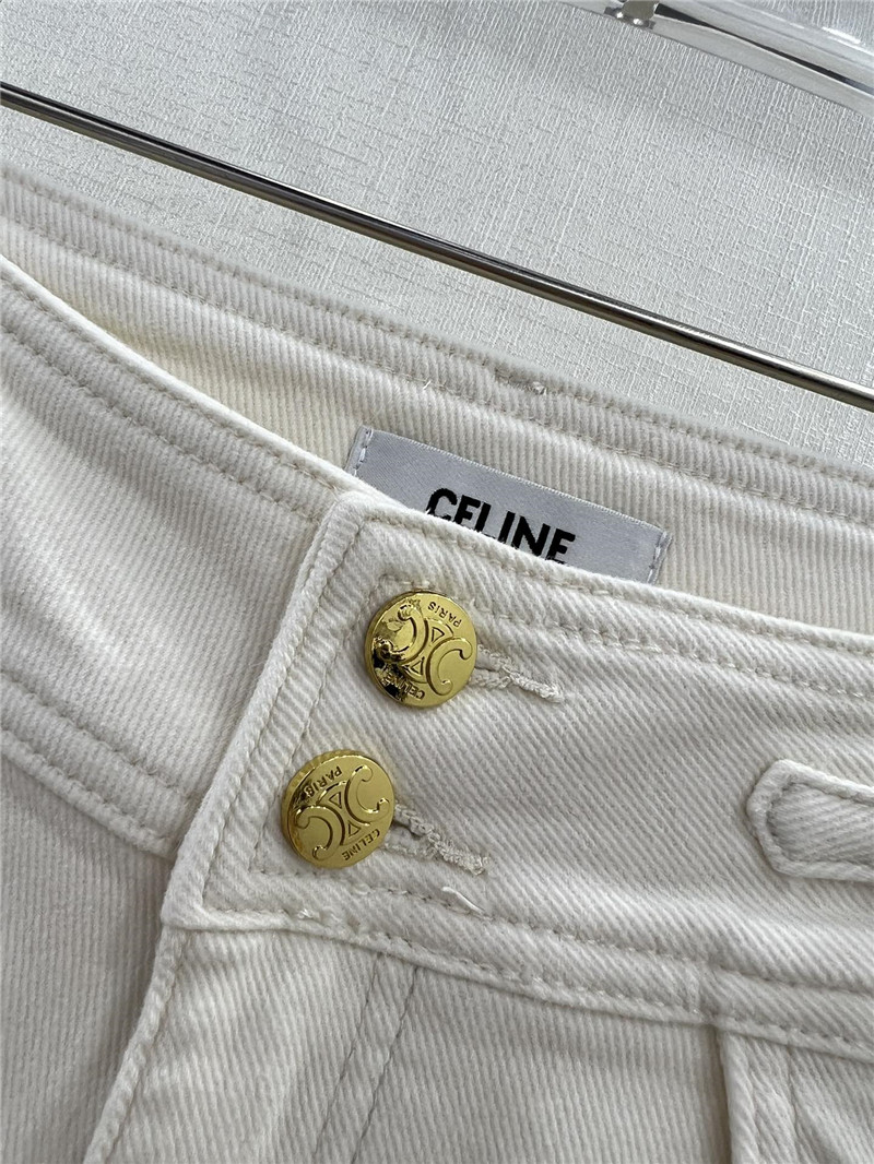 Ce1i*e new two button chain jeans
