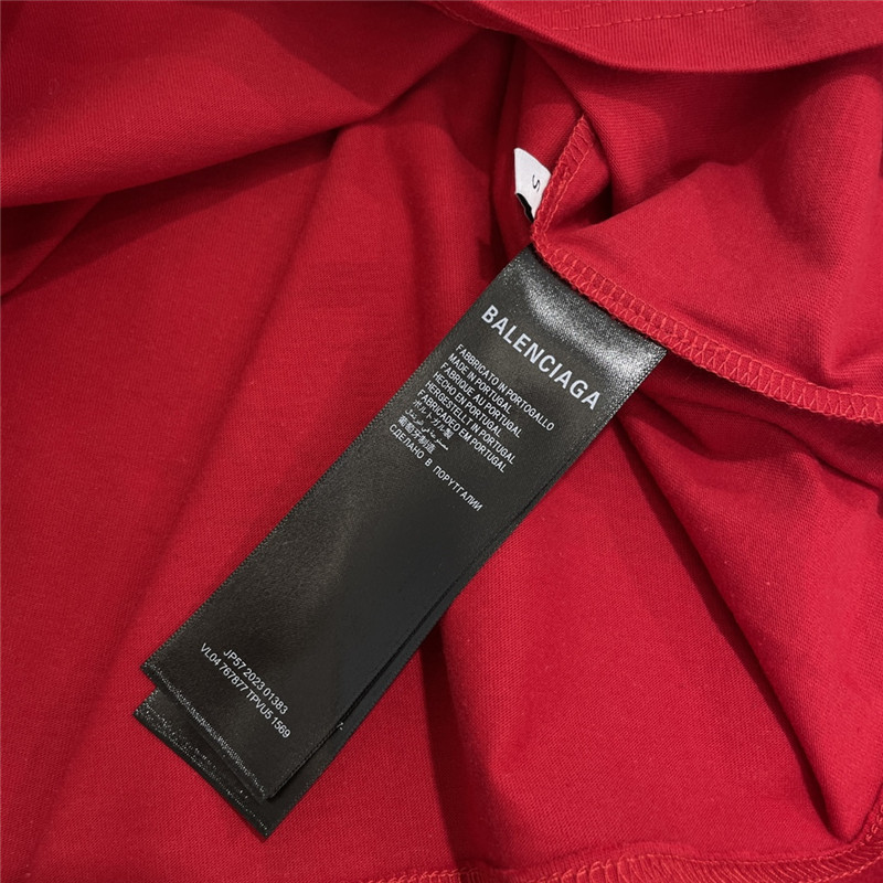 Ba1en*iaga new letter silhouette t-shirt