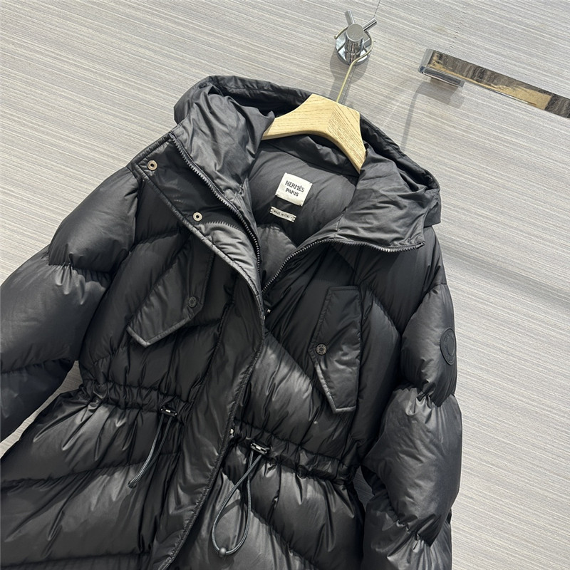 H**me5 long down jacket