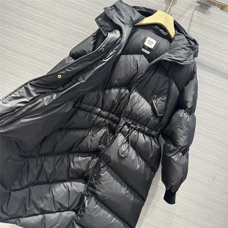 H**me5 long down jacket