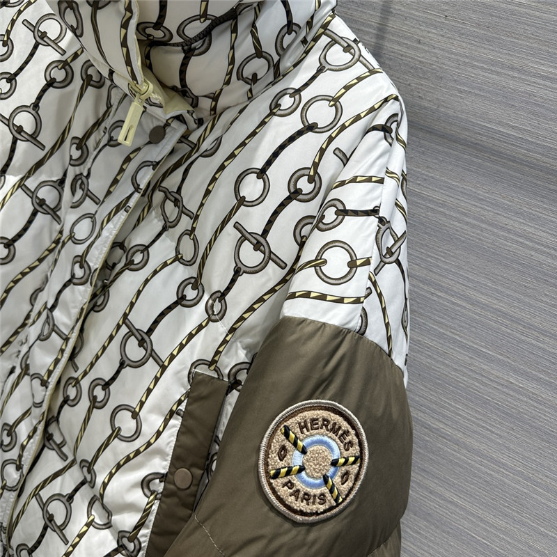 H**me5 reversible design down jacket