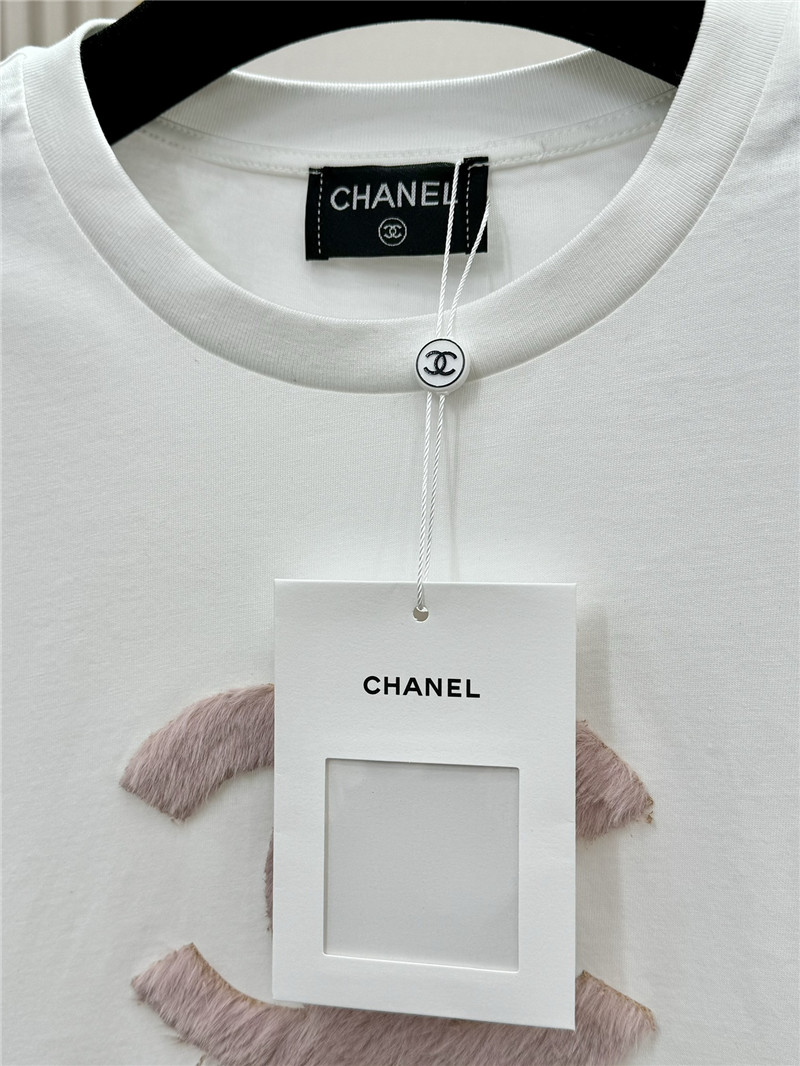 Ch**el round neck short sleeve t-shirt