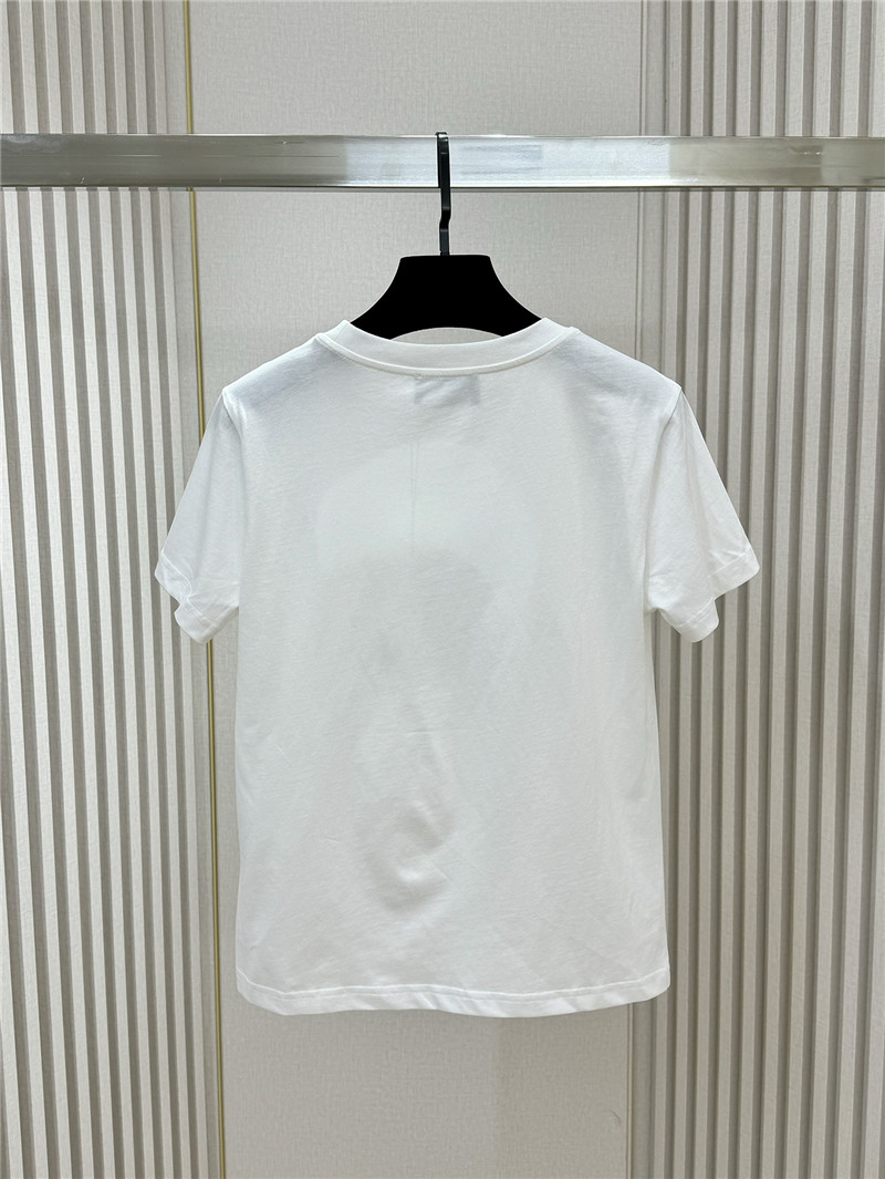 Ch**el round neck short sleeve t-shirt