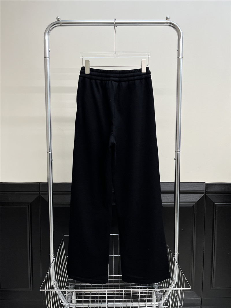 Pra*a new elastic drawstring velvet casual pants