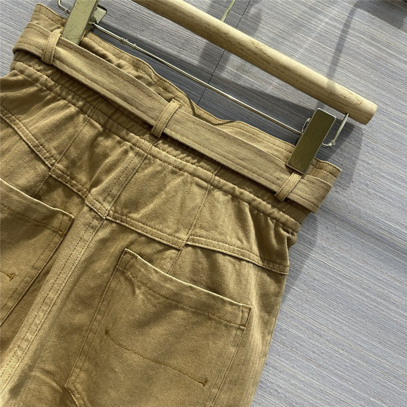 H**me5 backless jacket + flower bud waist pants set