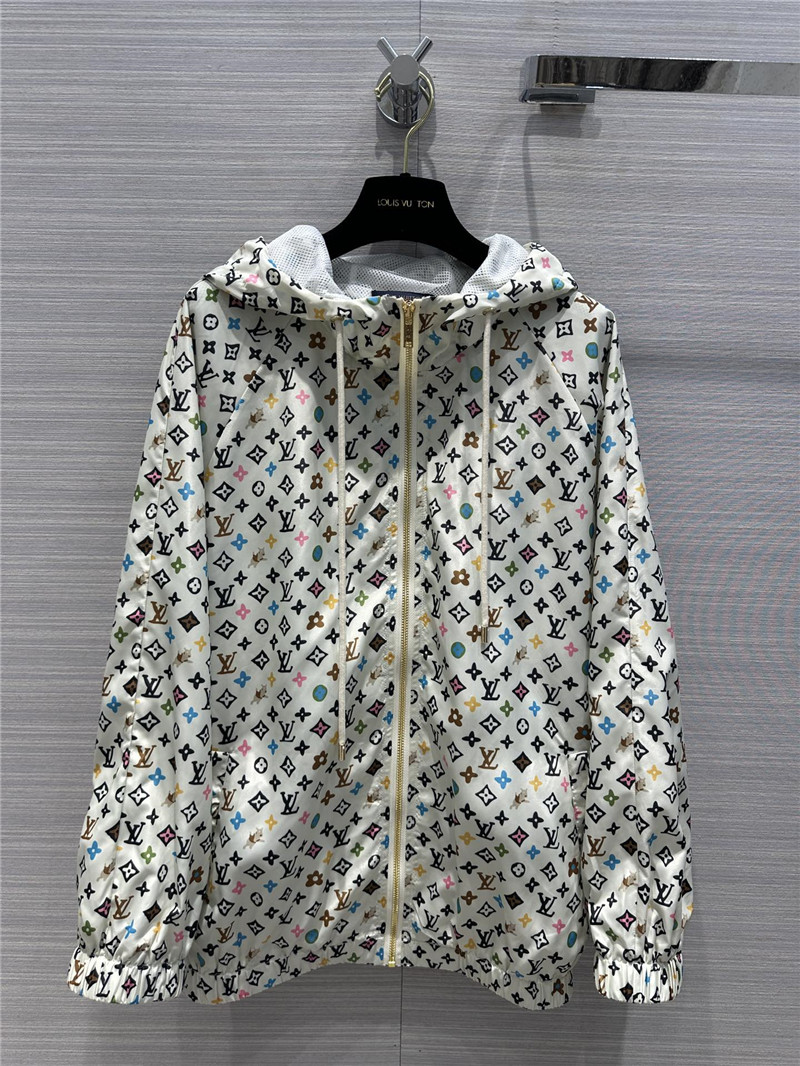 l0vis Vvtt0n lv monogram printed sun protection clothing set