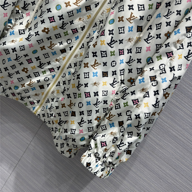 l0vis Vvtt0n lv monogram printed sun protection clothing set