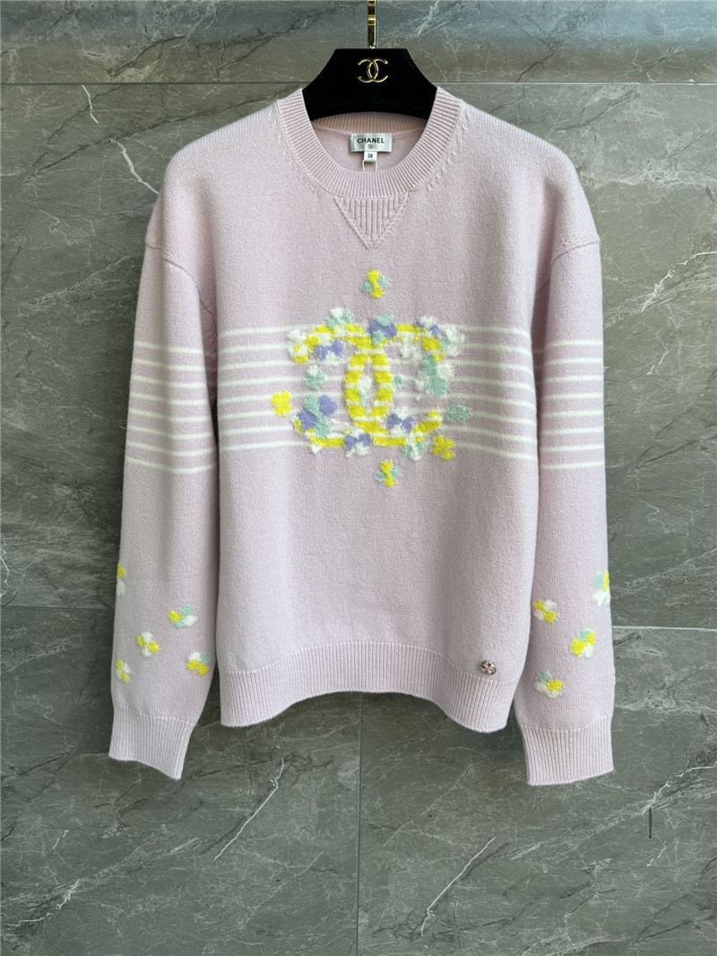 Ch**el double c cashmere sweater