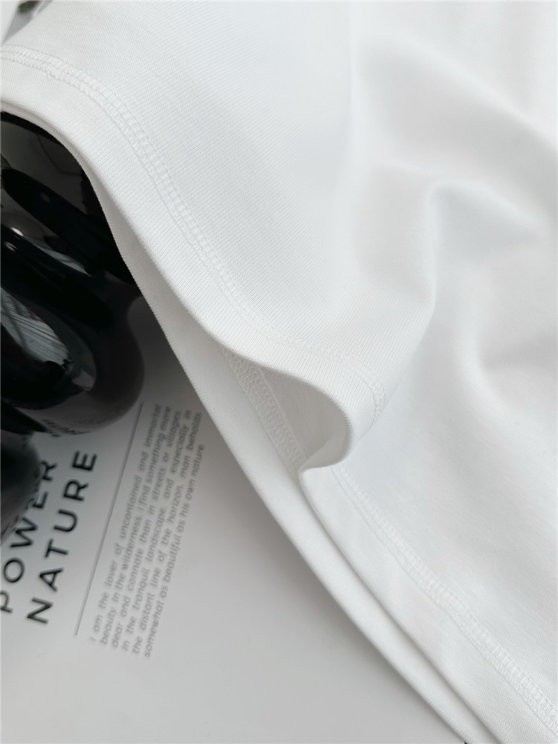 A1exa*der wang oval logo contrast short-sleeved t-shirt