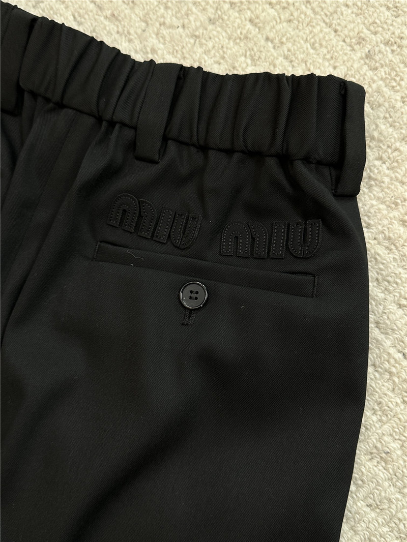 M1um1u new wide leg trousers