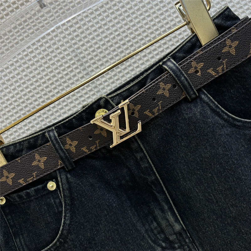 l0vis Vvtt0n lv nautical resort denim series skirt