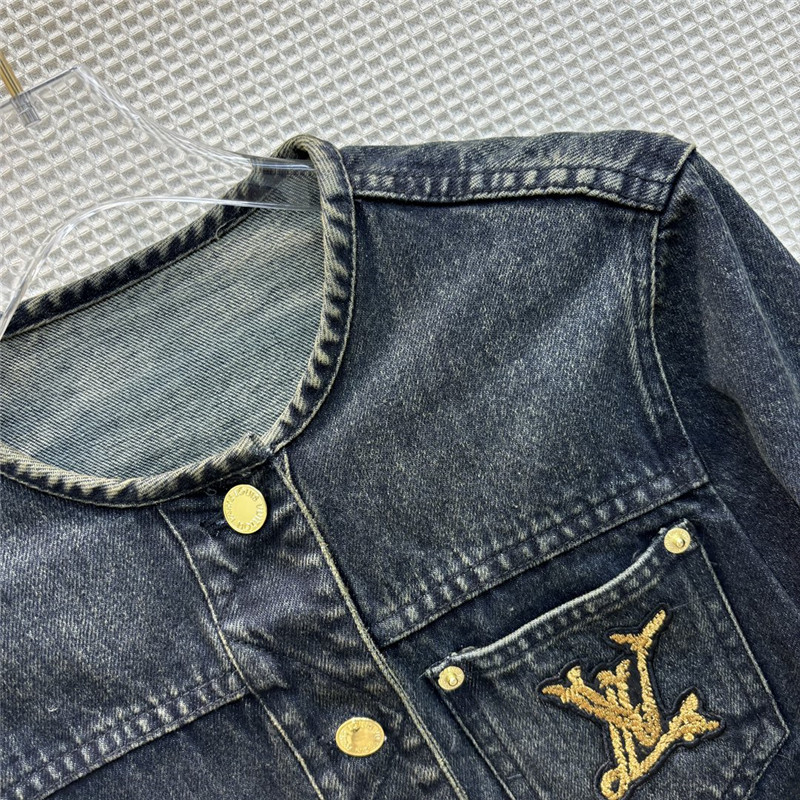 l0vis Vvtt0n lv nautical resort denim jacket