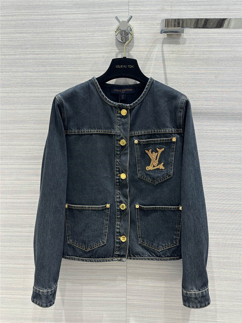 louis vuitton LV new Nautical nautical series denim jacket