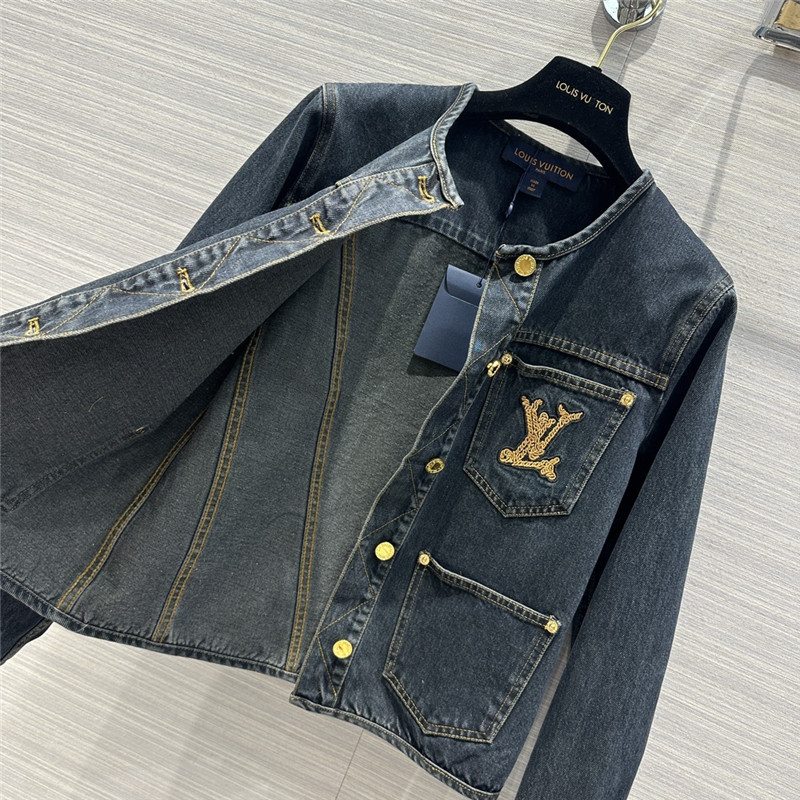 louis vuitton LV new Nautical nautical series denim jacket