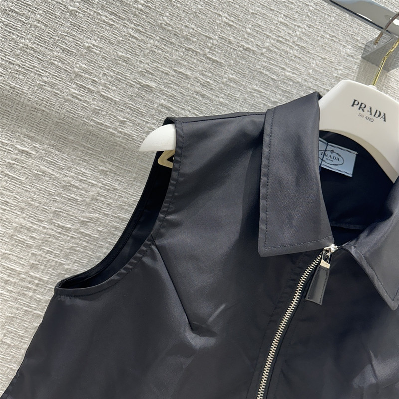 Pra*a fashionable intellectual style nylon suit