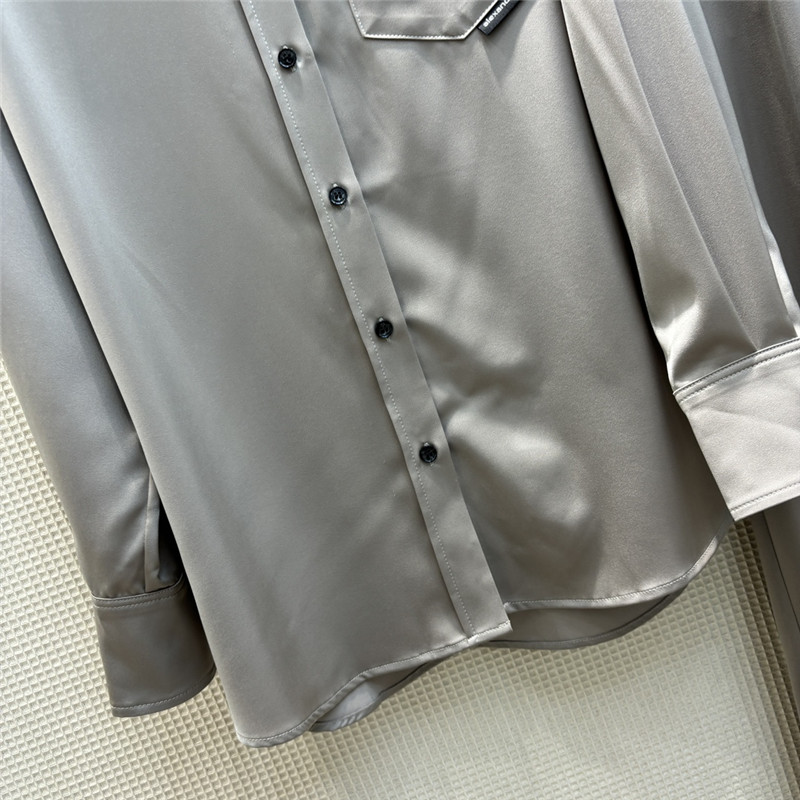 A1exa*der wang long-sleeved shirt + trousers suit
