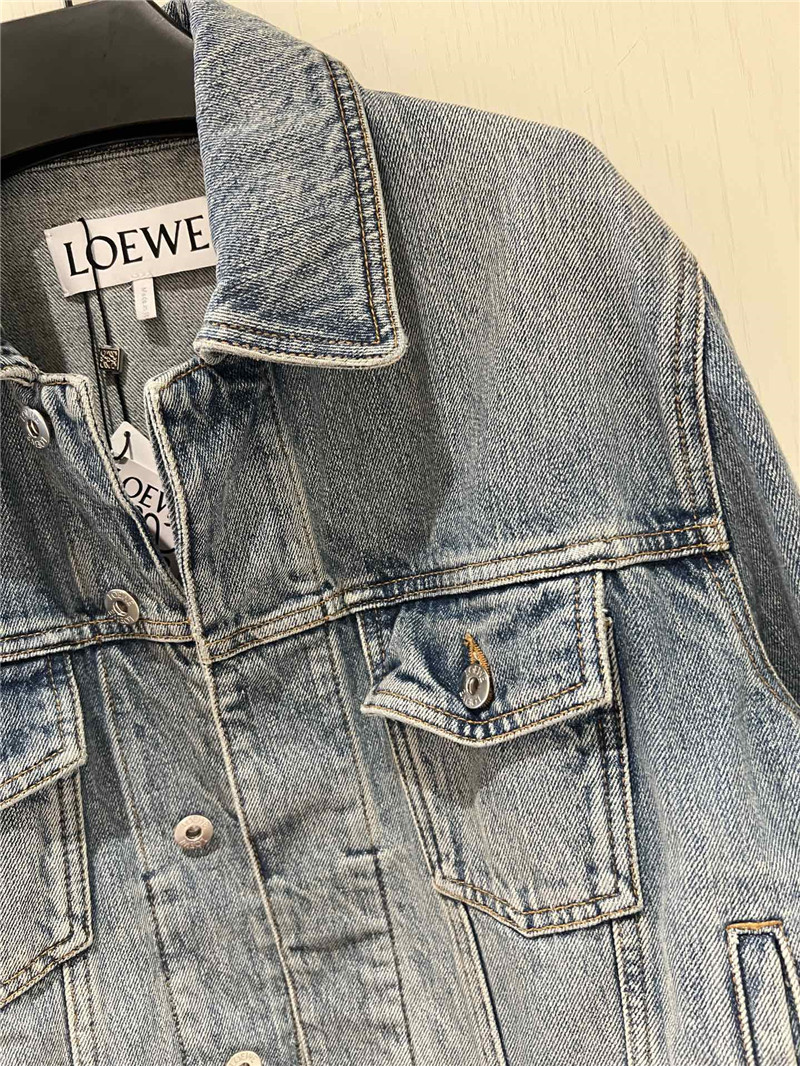 L0ew* denim jacket