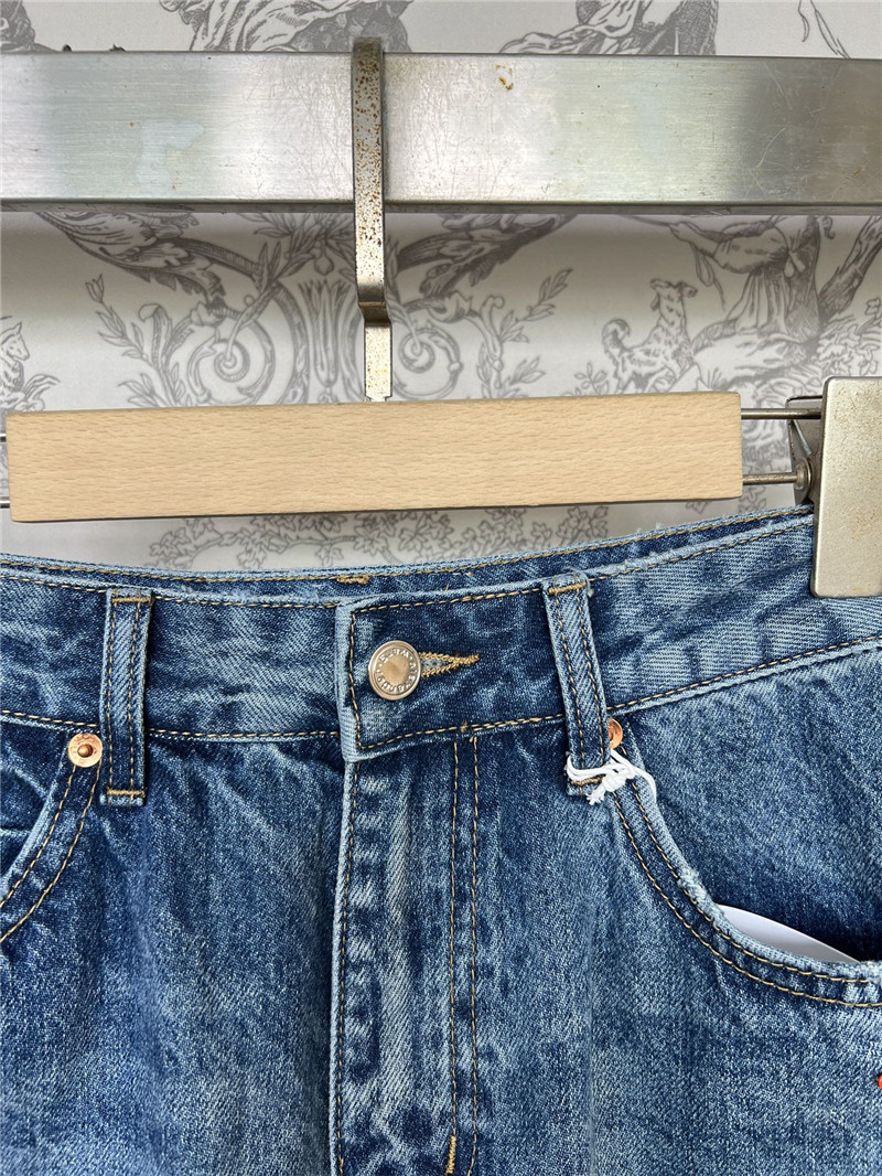 A1exa*der wang new distressed denim shorts