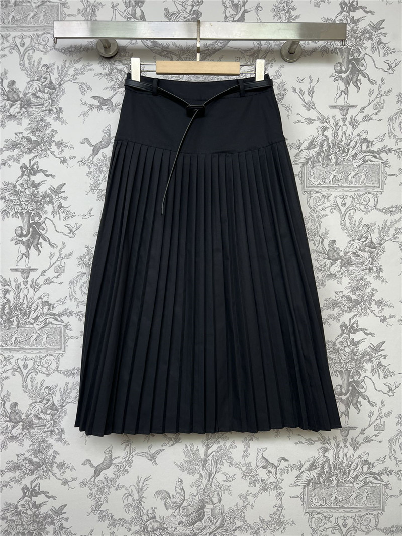 D10r new pleated midi skirt