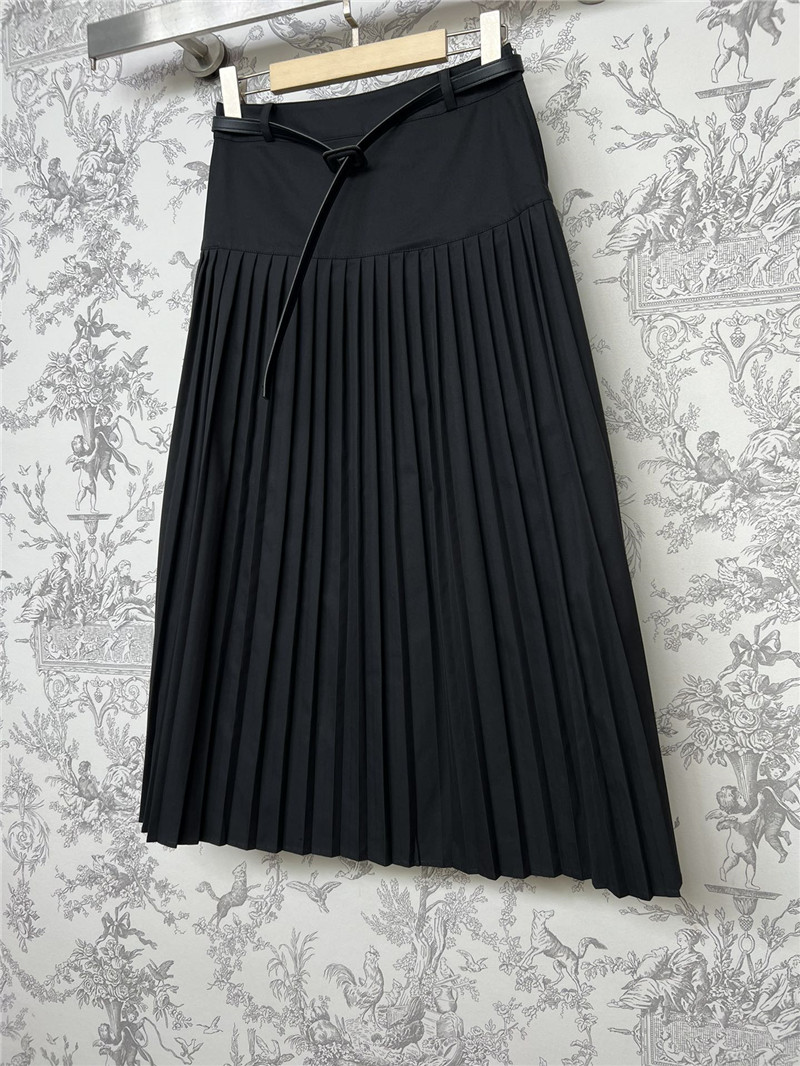 D10r new pleated midi skirt