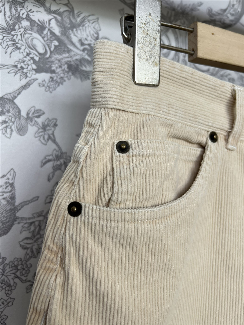 M1um1u new corduroy jacket and shorts set
