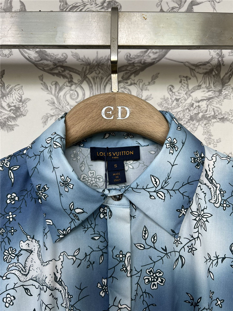 l0vis Vvtt0n lv new tie-dye printed dress