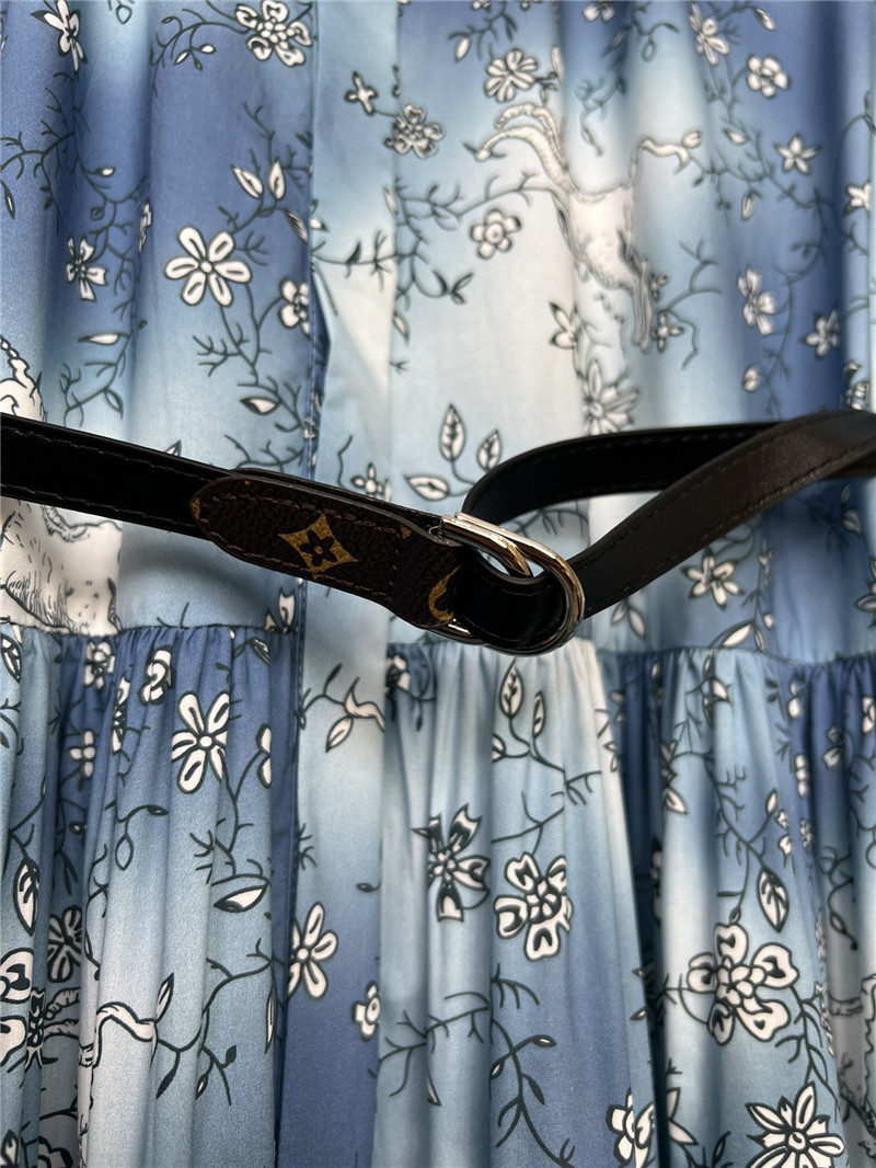 l0vis Vvtt0n lv new tie-dye printed dress