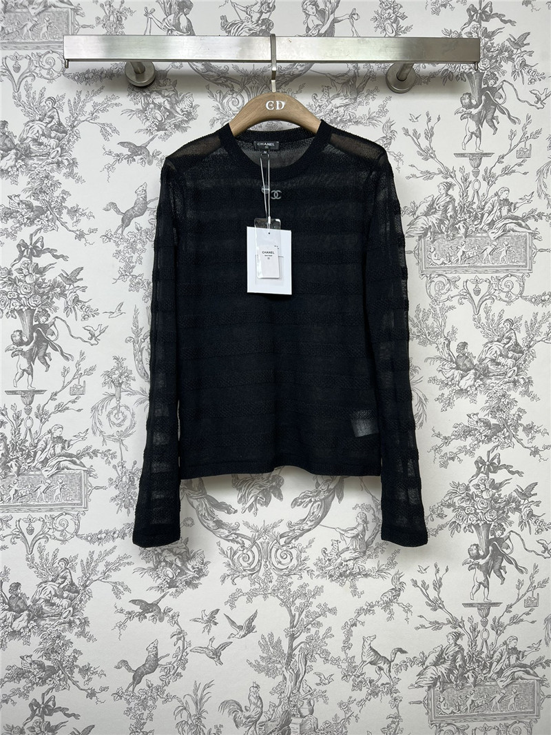 Ch**el new round neck knitted long sleeves