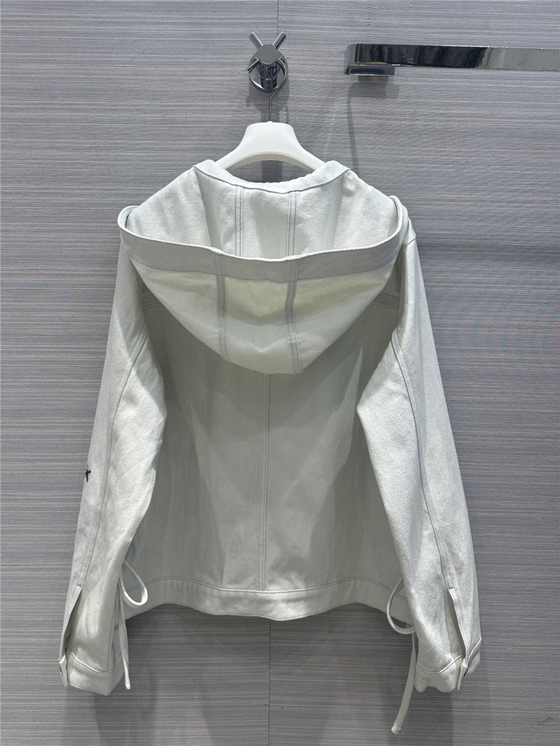 L0ew* bleached denim jacket