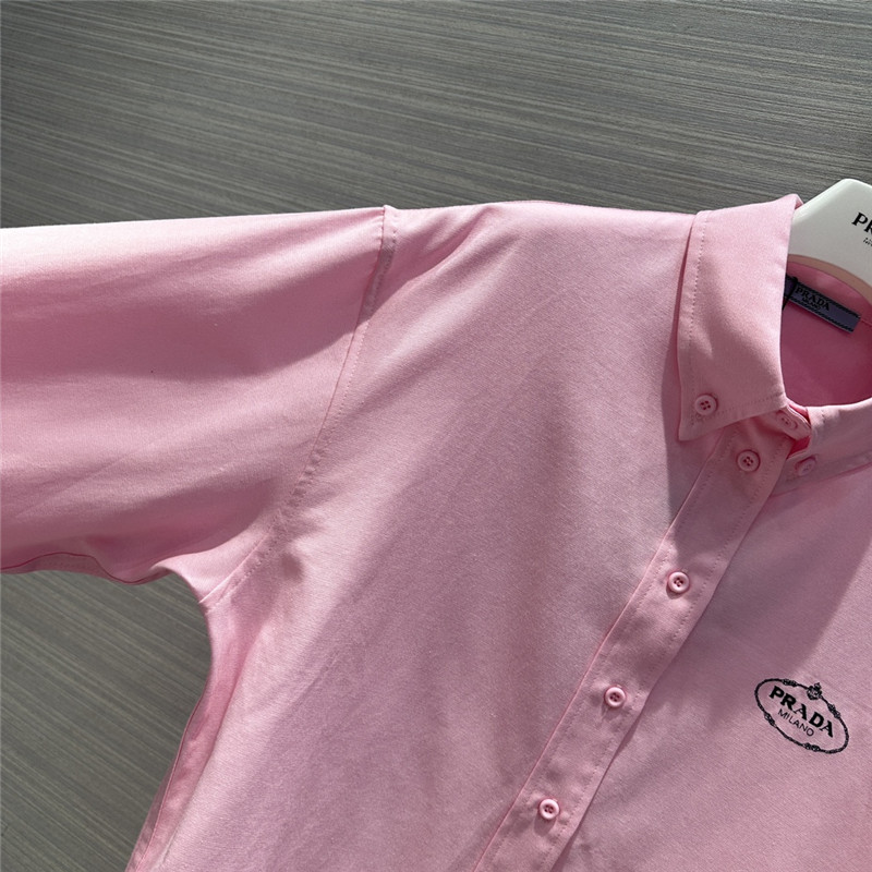 Pra*a vintage men’s and women’s oxford cotton shirt