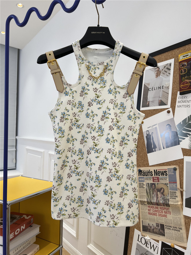 louis vuitton LV floral vest