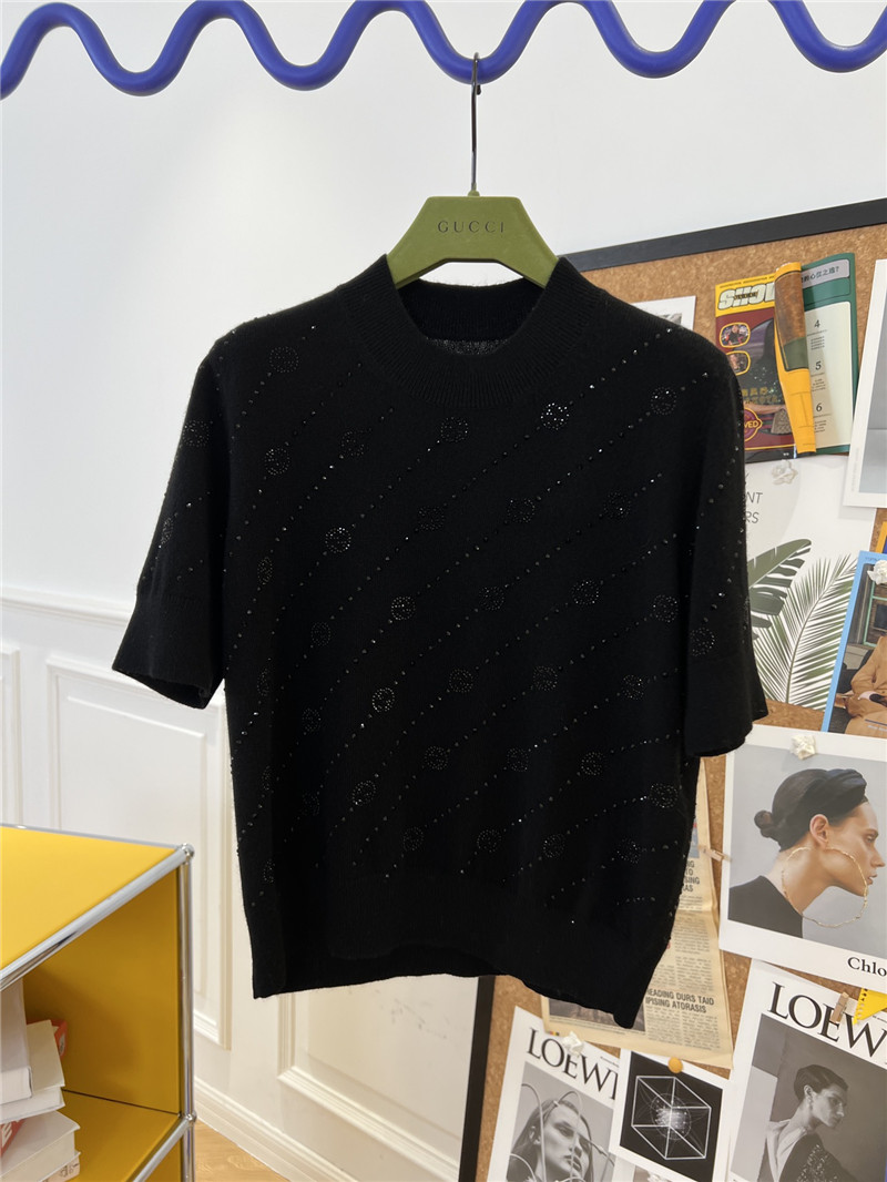 Gvc*1 knitted short sleeves