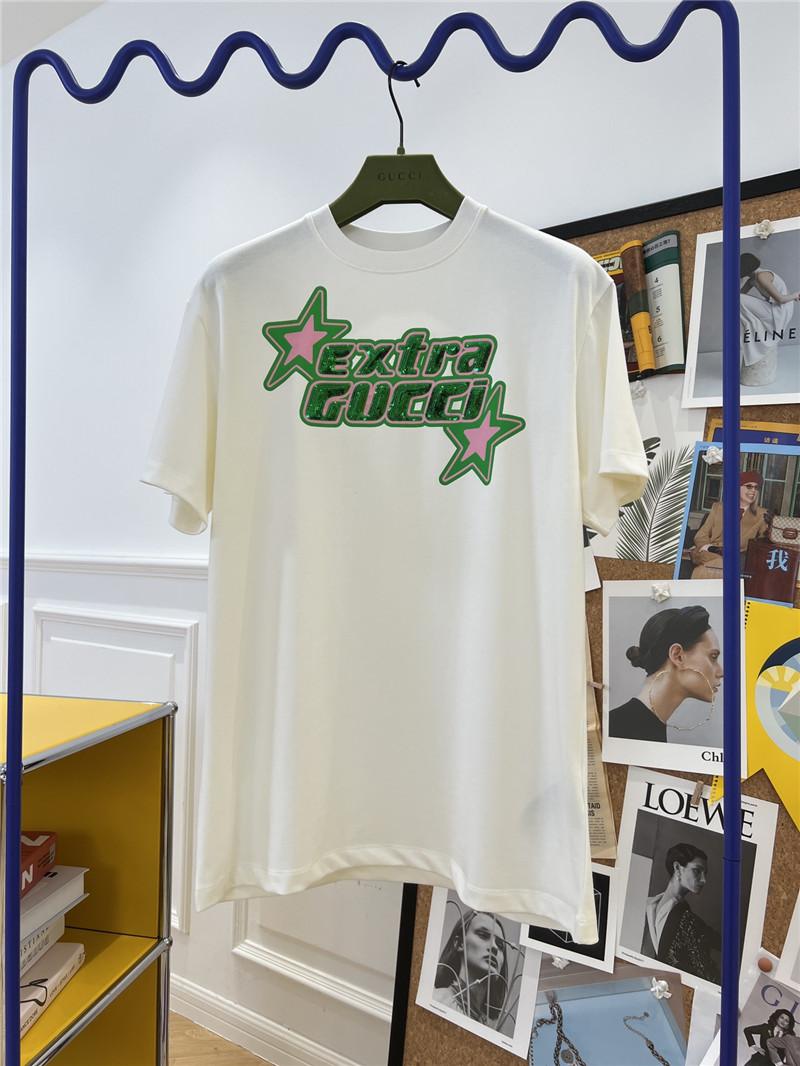 Gucci sequin print T-shirt