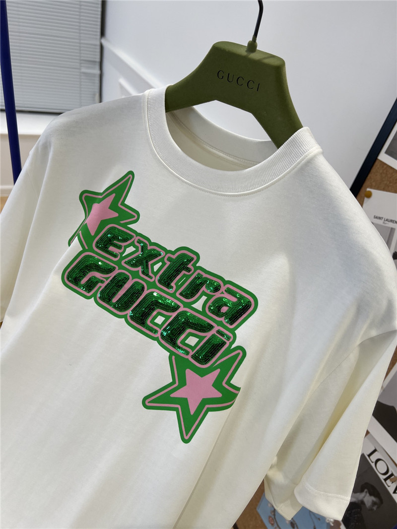 Gvc*1 sequin print t-shirt