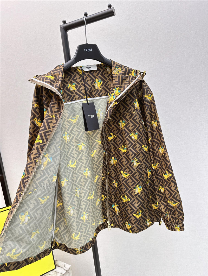 F**di new joint series windbreaker suit