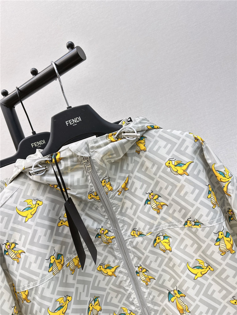 F**di new joint series windbreaker suit