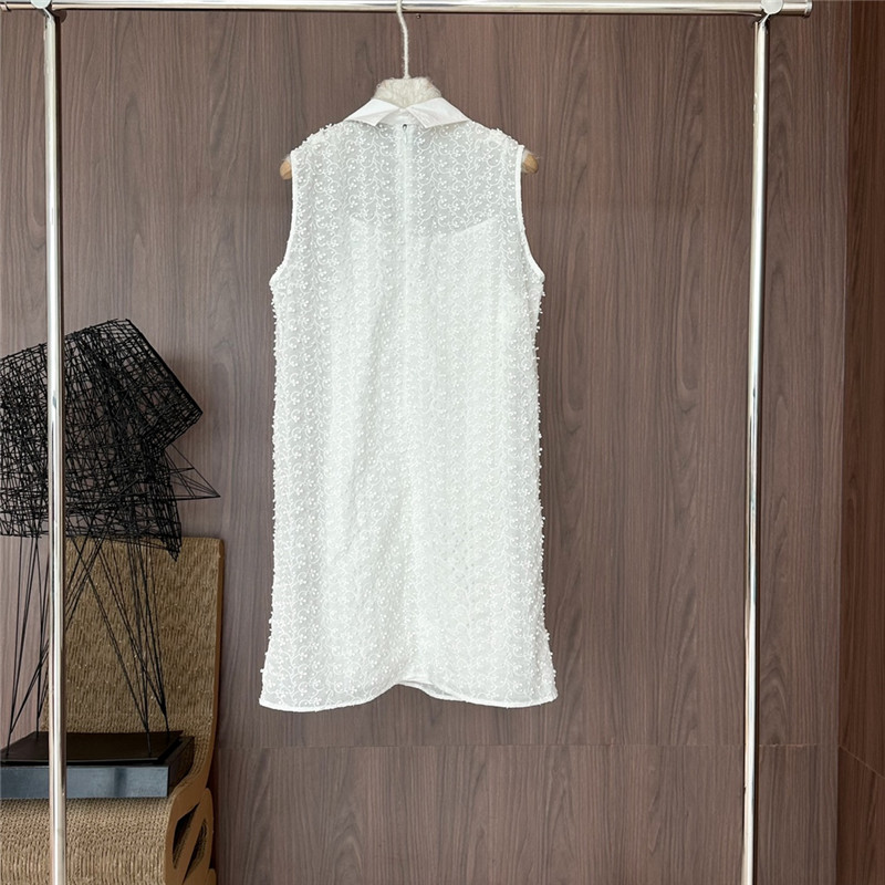 Pra*a lapel three-dimensional bouquet two-piece set