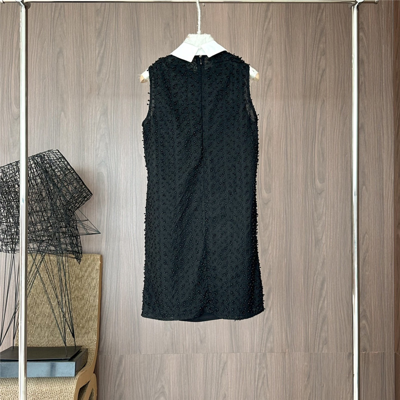 Pra*a lapel three-dimensional bouquet two-piece set