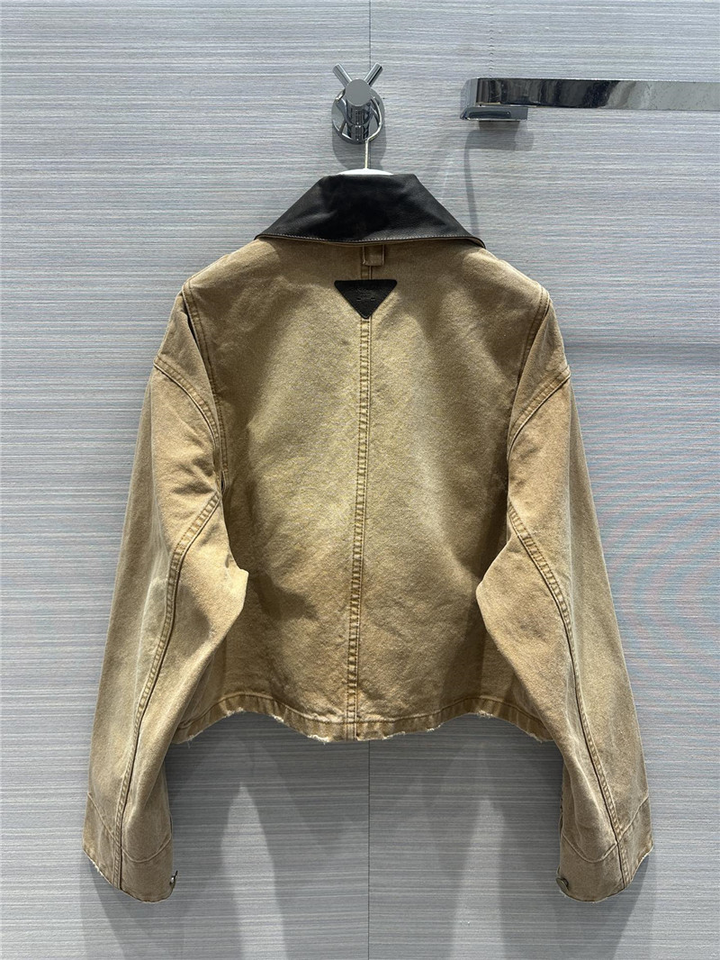 Pra*a unisex work pocket short jacket